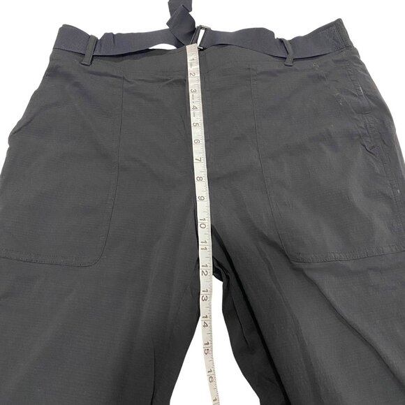 Athleta Trekkie Black Belted Pant Size 10‎ T (Tall) - Picture 9 of 10